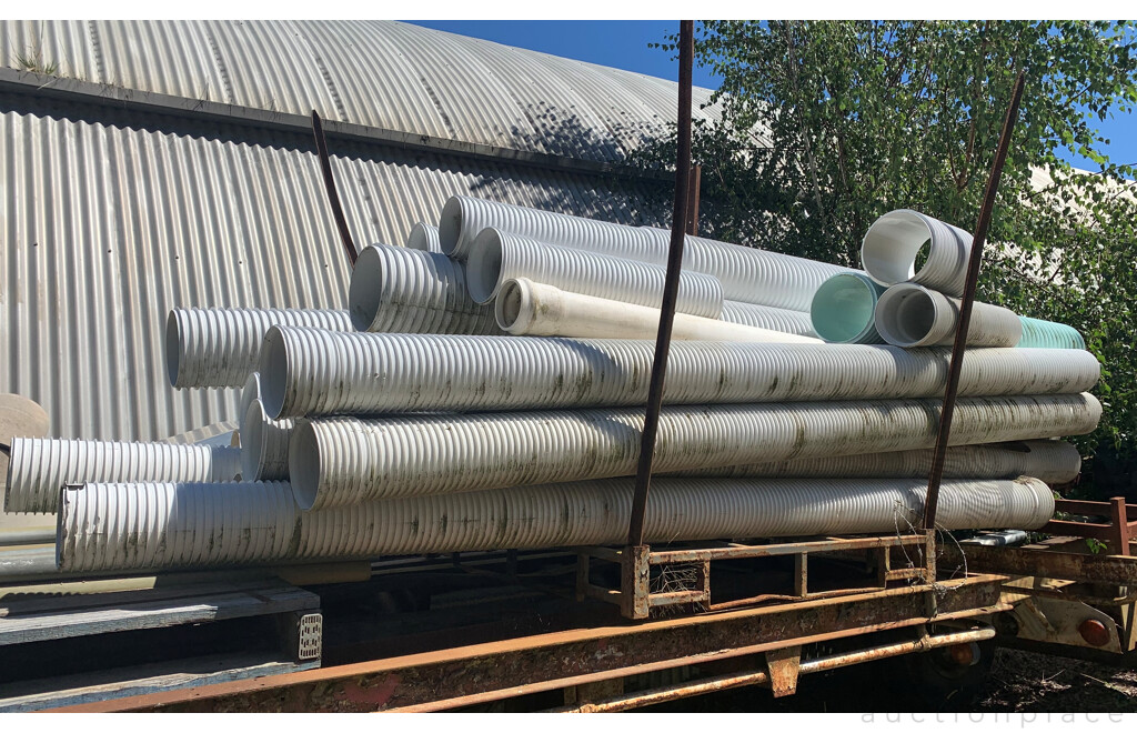 Pallet Lot of PVC Pipes