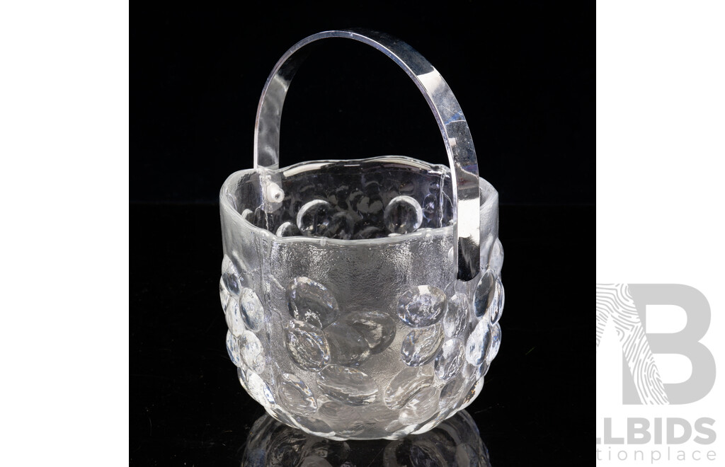 Kosta Boda Glass Grape Ice Bucket by Ann Warff