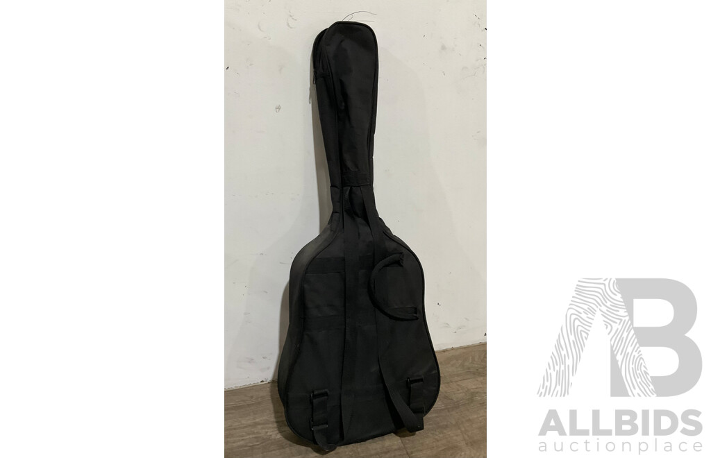ARTIST Acoustic Guitar W/ Artist Soft Carry Case, Strap and Strings