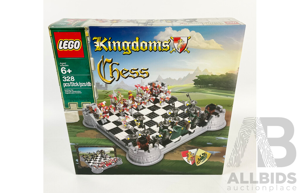 Lego Kingdoms Chess Set, 328, Sealed in Box