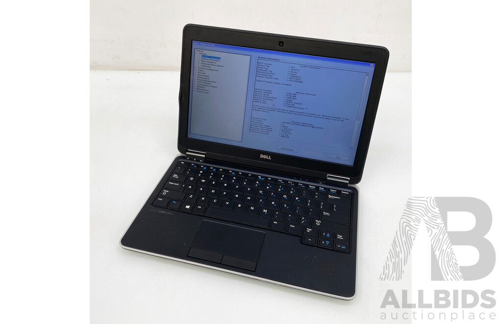 Dell (E7240) Latitude Intel Core I7 (4600U) 2.1GHz-3.3GHz 2-Core CPU 12.5-Inch HD+ Laptop