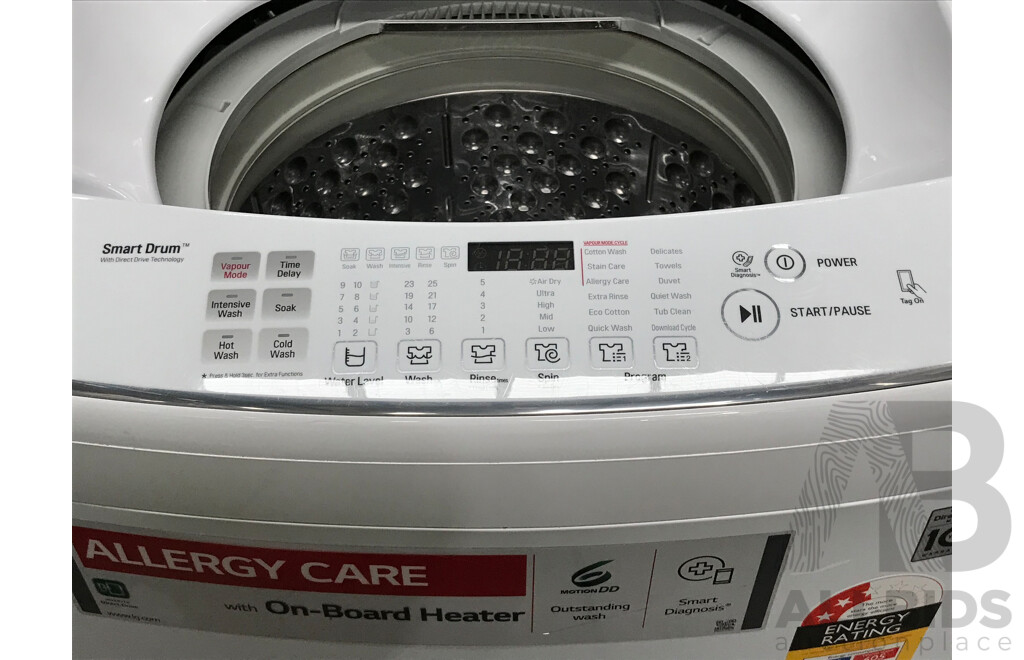 LG Direct Drive Inverter 8.5 Kg Top Loader Washing Machine