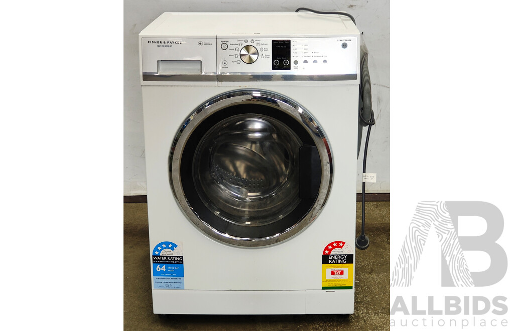 Fisher & Paykel Quick Smart 7.5 Kg Front Loader Washing Machine