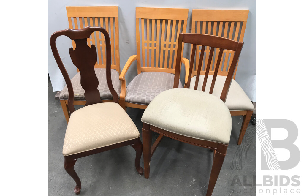 Drexel Heritage Furniture Dining Chairs - Lot of Five