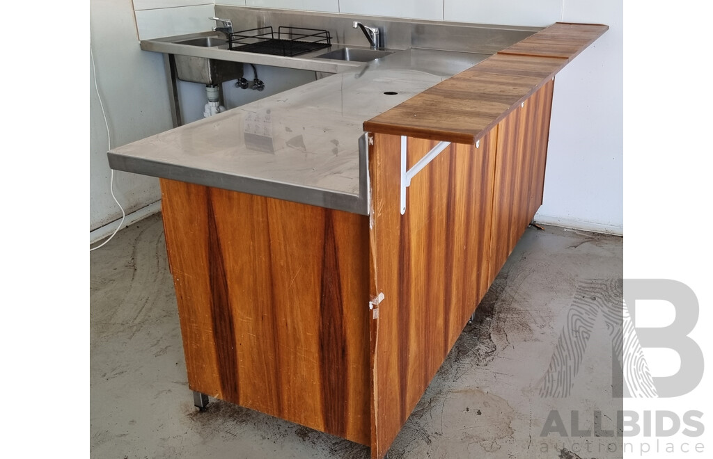Coffee Bench/ Barista Station Complete Unit