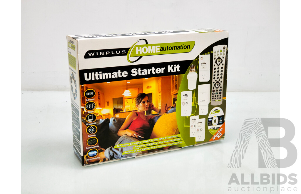 WINPLUS X10 Home Automation Starter Kits - Lot of 5