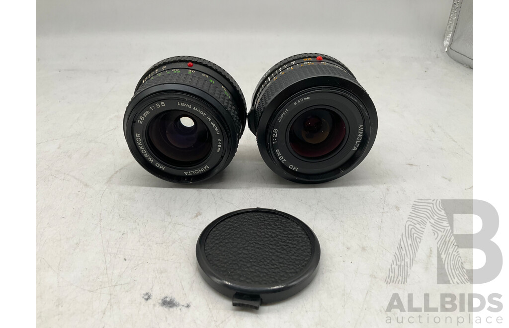 NIKON AF3 Camera , MINOLTA Lenses, HITACHI Telecine DP Adaptor, COKIN Cromofilters & Assorted Photography Equipment