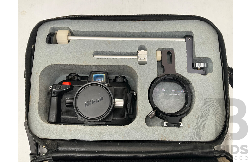 NIKONOS Close-Up Unit W/ IV-a 35mm Underwater Camera, Lens Adapter