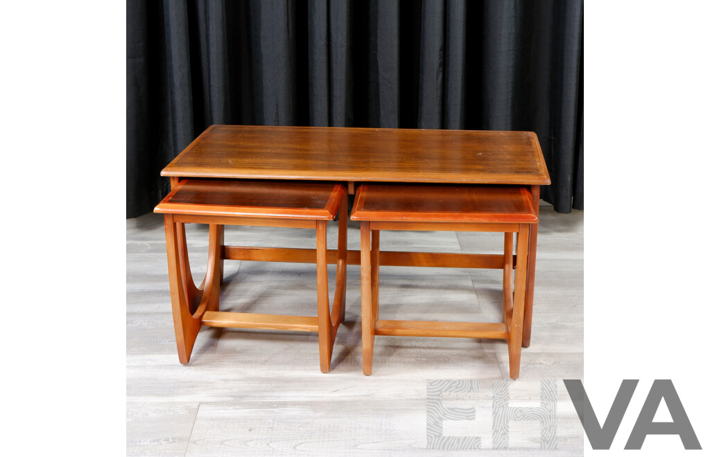 Nest of Three Side Tables by Kalmar