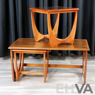 Nest of Three Side Tables by Kalmar