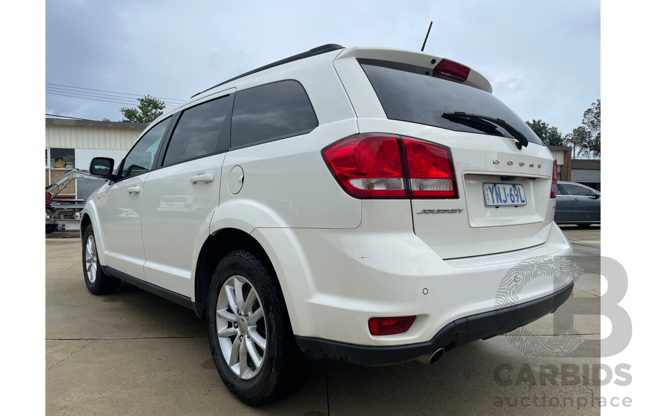 10/14 Dodge Journey SXT FWD JC MY14 4D Wagon White 3.6L