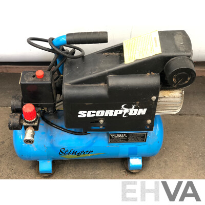 Scorpion Stinger Electric Air Compressor with Two Air Lines