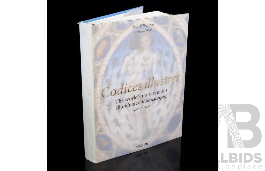 Codices Illustres, The Worlds Most Famous Illuminated Manuscripts 400 to 1600, I GF Walther & N Wolf, Taschen, 2001, Hardcover with Dust Jacket