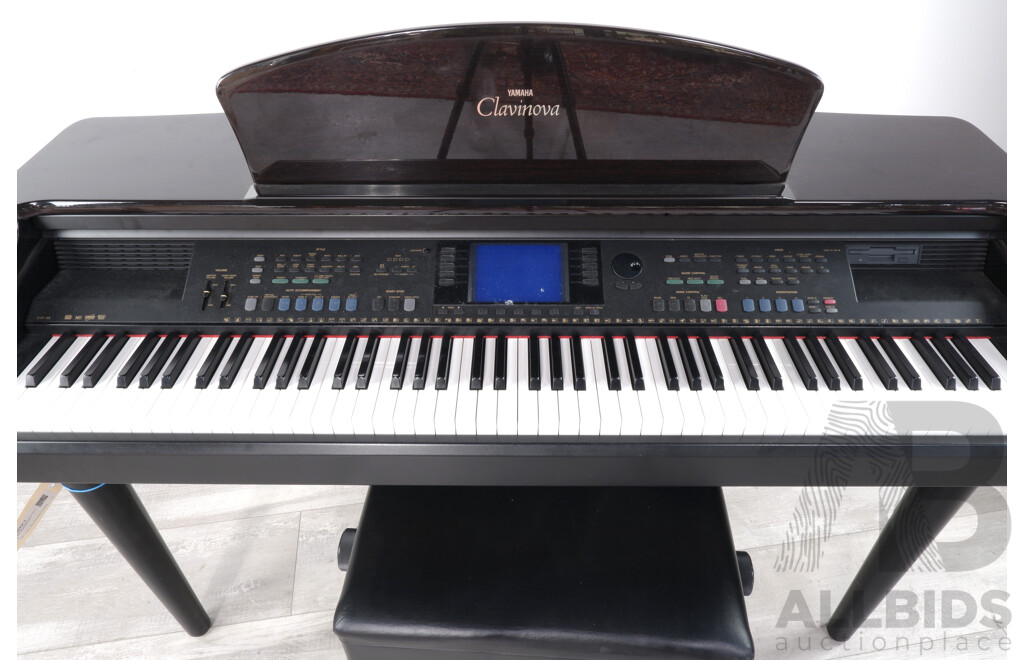 Yamaha Clavinova CVP-98 Digital Piano with Stool