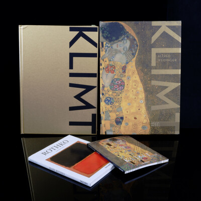 Klimt, Edited by Alfred Weidinger, Pretel, Large Hardcover in Slip Case Along with Klimt by Gilles Neret & Rothko by Jacob Baal Teshuva