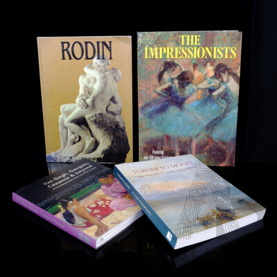 Collection Four Books Relating to Impressionism