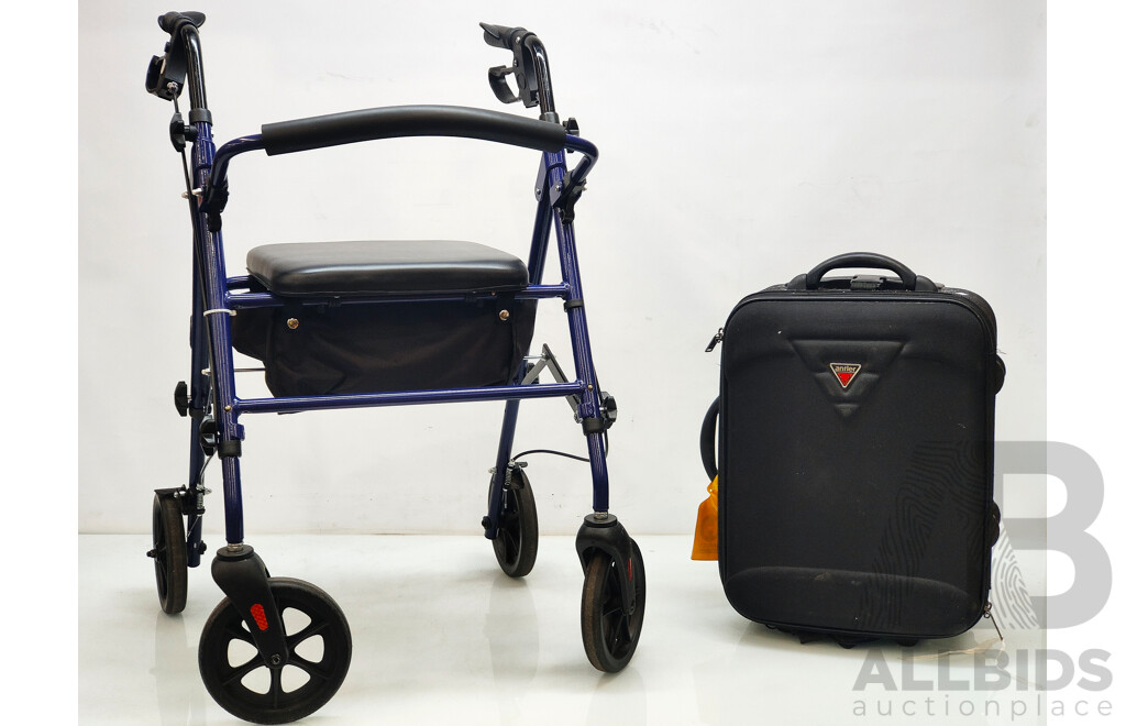 ANTLER Luggage with Smik Care Walker