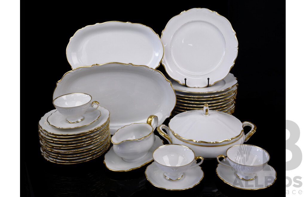 Vintage West German Bavaria 34 Piece Partial Dinner Service