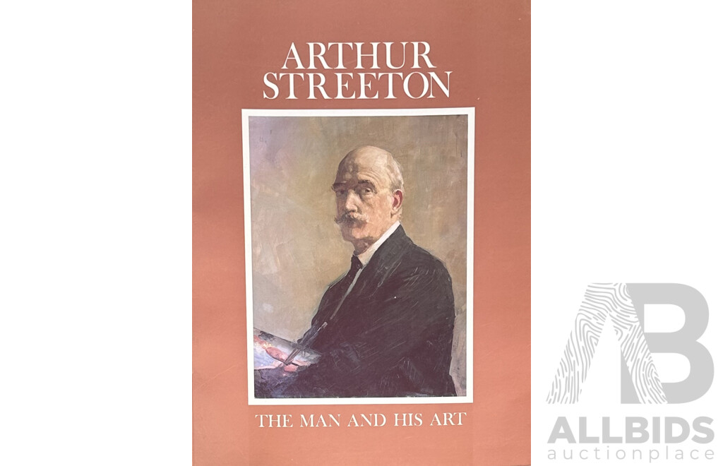 Large Selection of Assorted Interesting Framed and Unframed Artworks, Alongside Pair of the Man and His Art Books Featuring Arthur Streeton and Frederick McCubbin, (Heidelberg Publishing Co) 45 x 35 cm (Books)