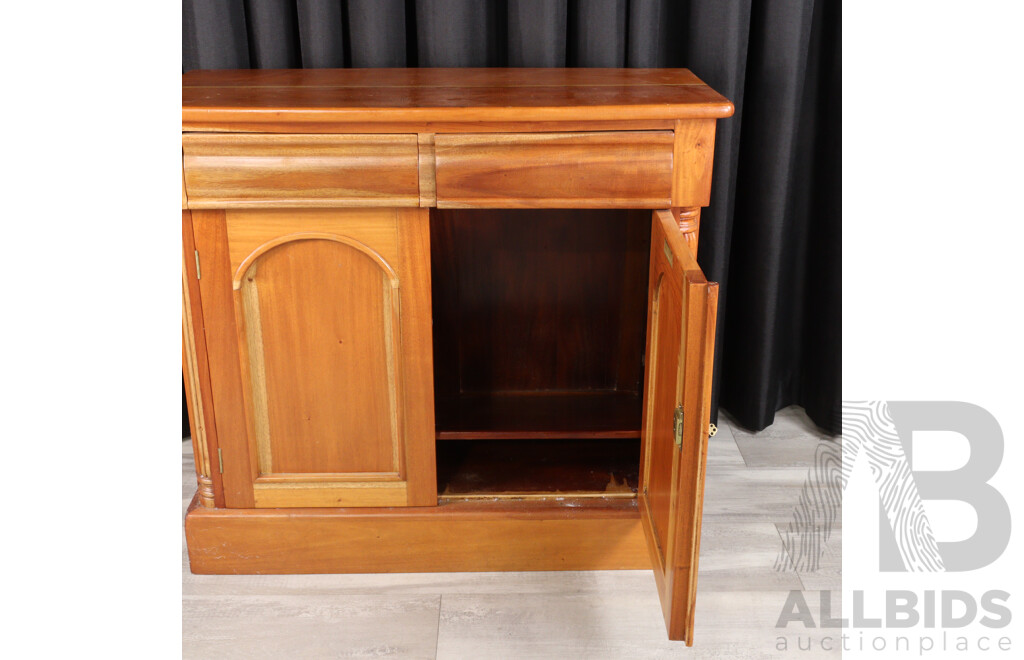 Reproduction Mahogany Chiffonier