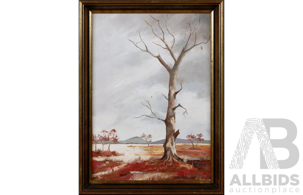 Frank Richard Oil Painting, Old Brewery, Melrose, South Australia 1976 Together with Another Painting (2)