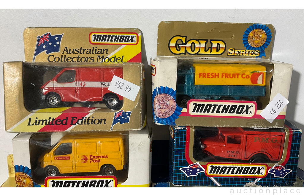 Collection of Eight Collectible Toy Cars in Original Packaging Including Ledo Models of Days Gone, Matchbox and the Rolls Royce and Bentley Collections