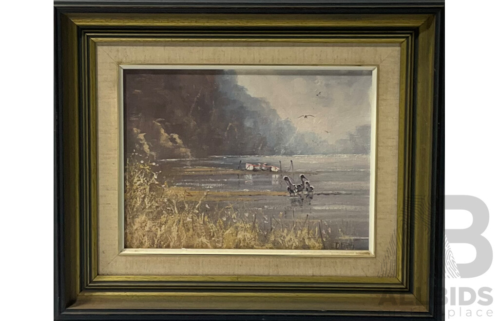 Doug Firth, Dawn's Early Light, Oil on Canvas on Board