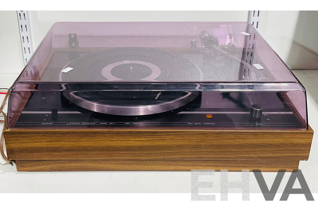 Linear Design Model GST 1 Vintage Turntable