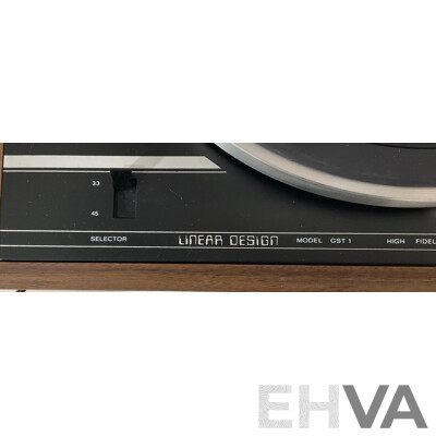 Linear Design Model GST 1 Vintage Turntable