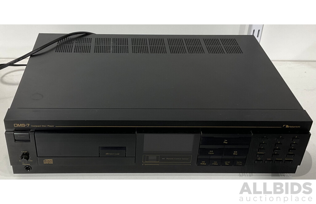 OMS-7 Nakamichi Compact Disc Player