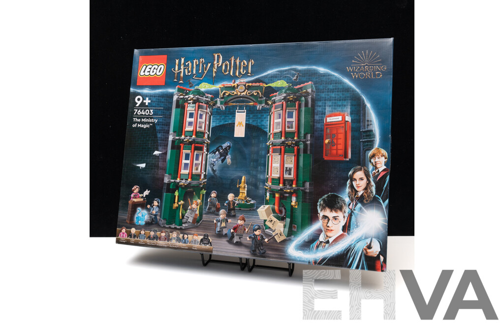 Vintage Retired Lego Set, Harry Potter, the Ministry of Magic, 76403, Sealed New in Box