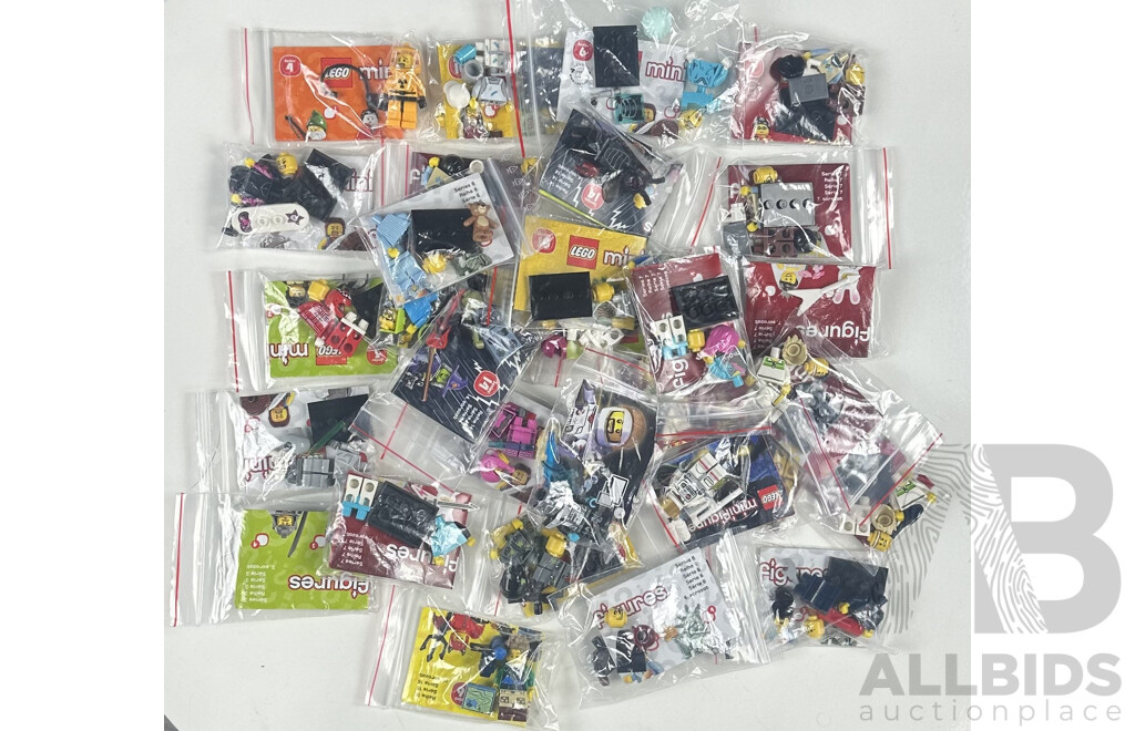 Great Collection 30 Lego Minfigures Including Series 4, 6, 7, 10, 14 and More
