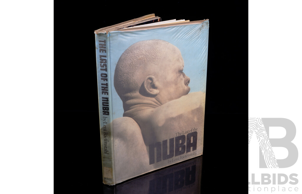 First US Edition, Last of the Nuba, Leni Riefenstahl, Harper Collins, Hardcover with Dust Jacket