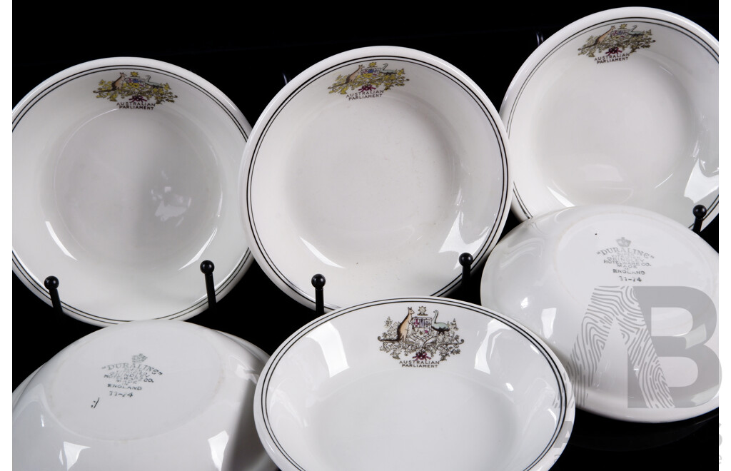 Collection Six Australian Parliament House Canberra Small Bowls