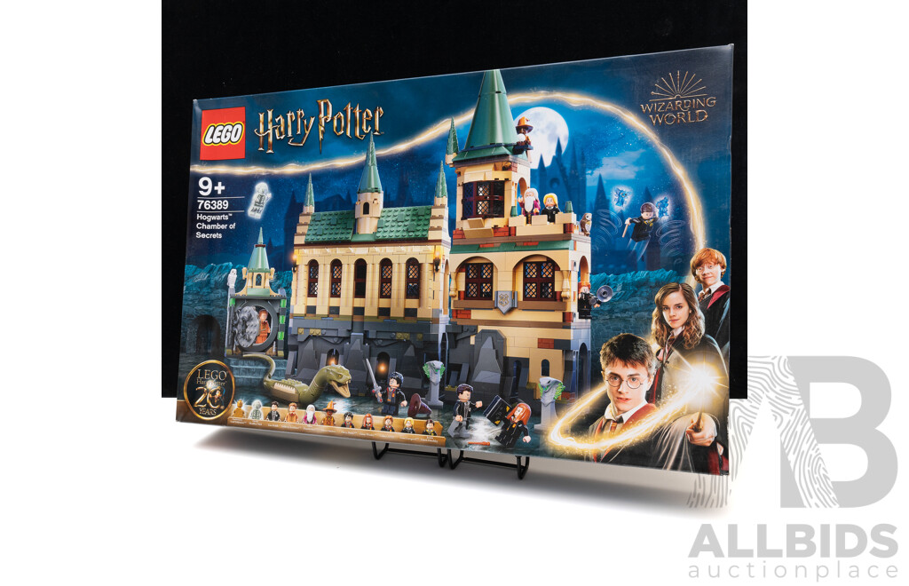 Vintage Retired Lego Set, Harry Potter, Hogwarts Chamber of Secrets, 76389, Sealed New in Box