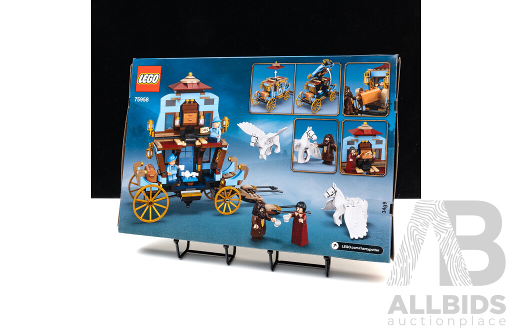 Vintage Retired Lego Set, Harry Potter, Beauxbatons Carriage Arrival at Hogwarts, 75958, Sealed New in Box