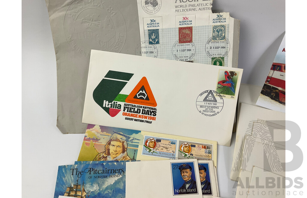 Collection of Australian First Day Covers, Examples Spanning 1954 to 2017, Including 1954 Telegraph Centenary, 1962 QE2 Two Penny New Design and More