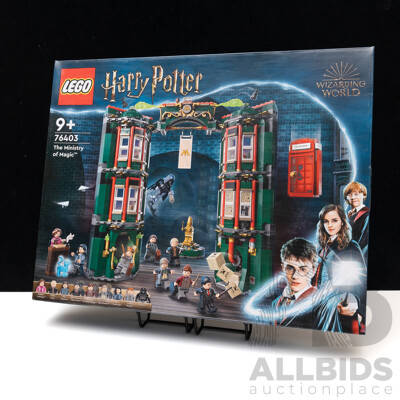 Vintage Retired Lego Set, Harry Potter, the Ministry of Magic, 76403, Sealed New in Box