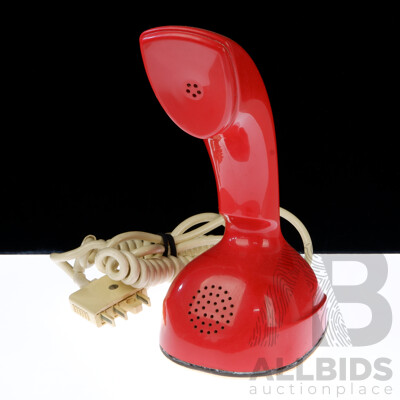 Fantastic Retro Ericsson Sweden Cherry Red Cobra Phone