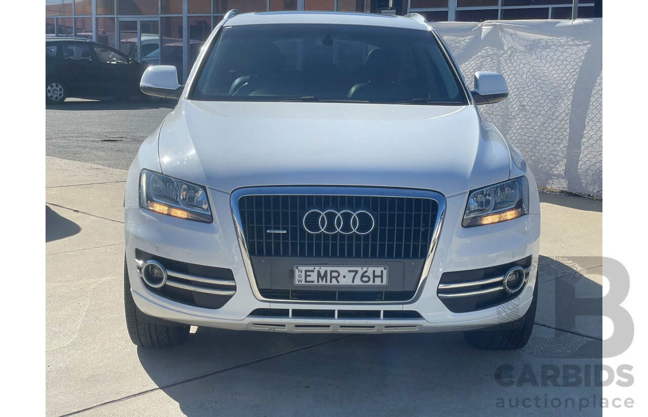 02/10 Audi Q5 2.0 TFSI QUATTRO AWD 8R MY10 4D Wagon White 2.0L