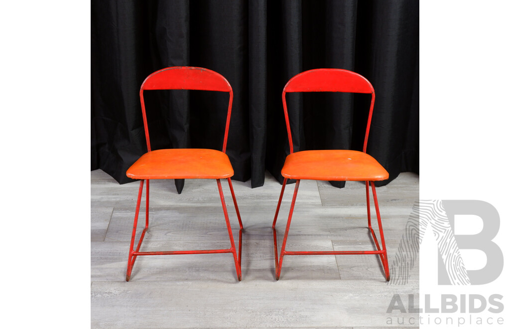 Pair of Vintage Childrens Chairs