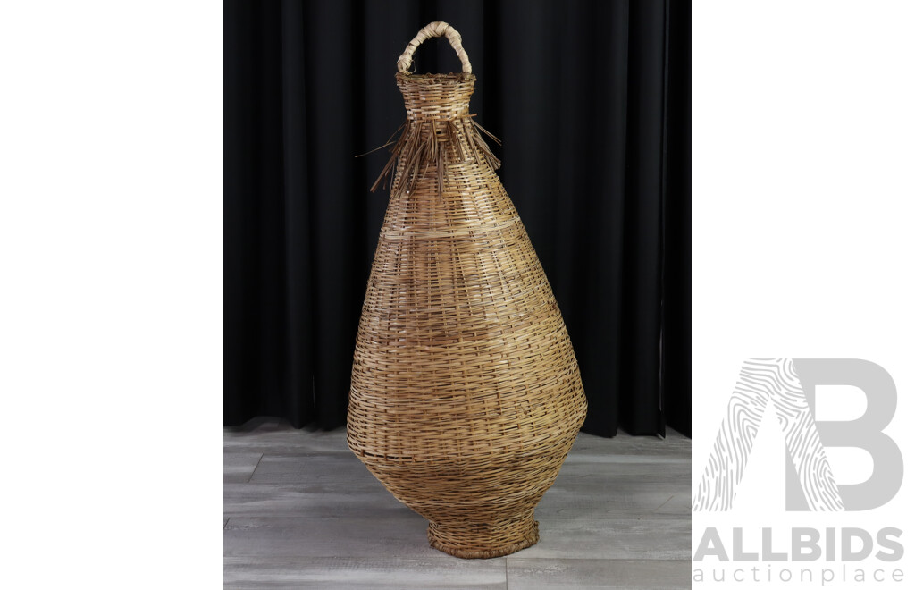 Sepik River Cane Fish Trap