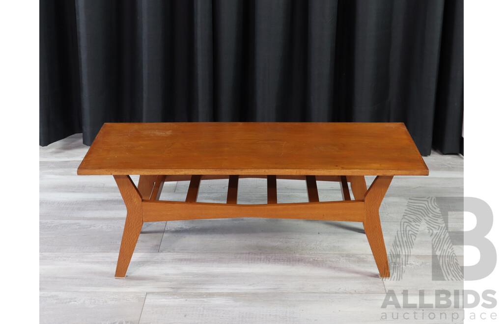 Mid Century Teak Coffee Table