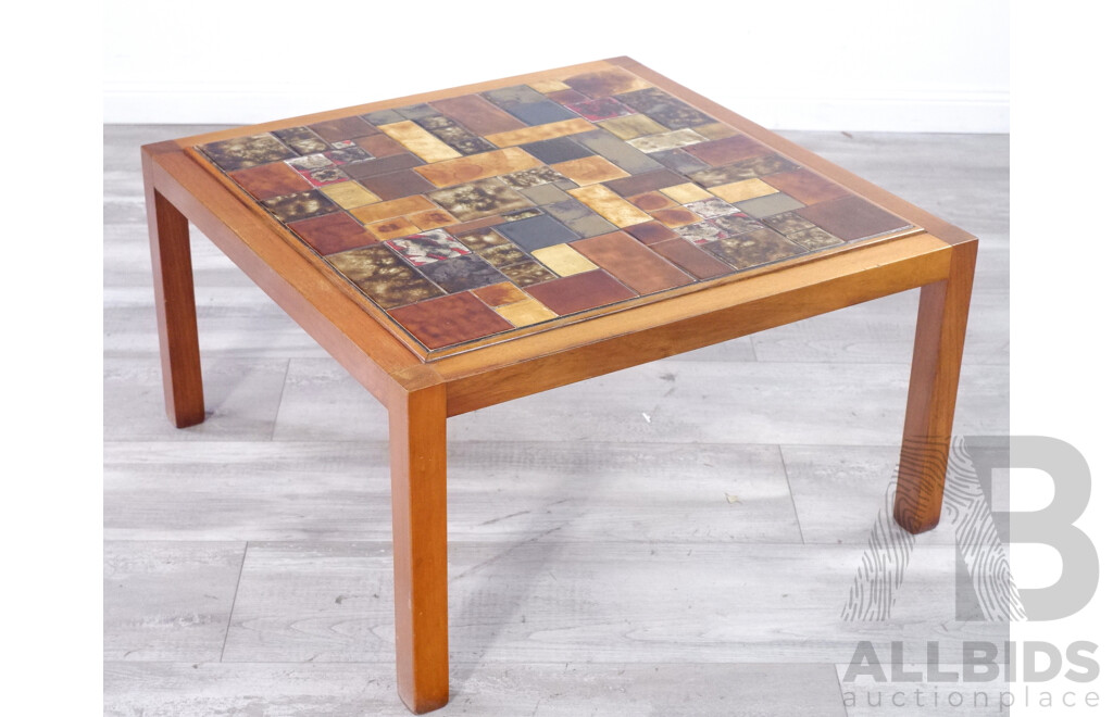 Mid Century Design Blackwood Tile Coffee Table Attr. Gerard Havekes (Australia)