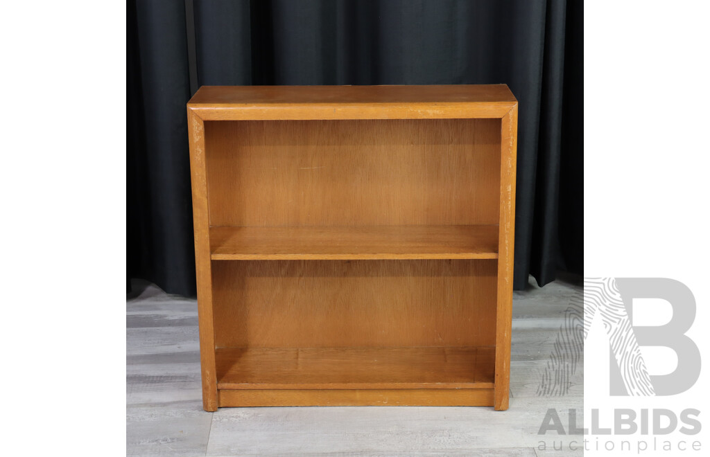 Small Elm Open Bookcase