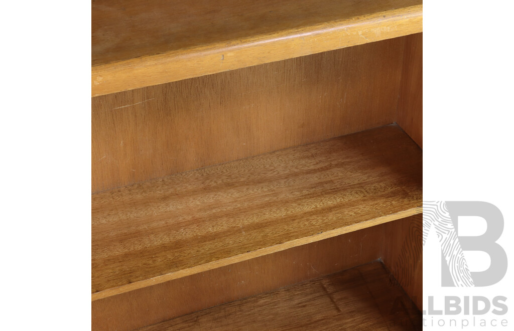 Small Elm Open Bookcase