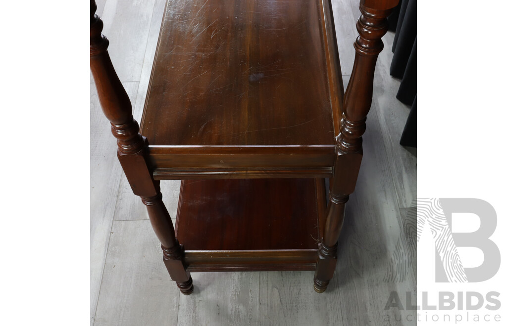 Late Victorian Blackwood Dumbwaiter