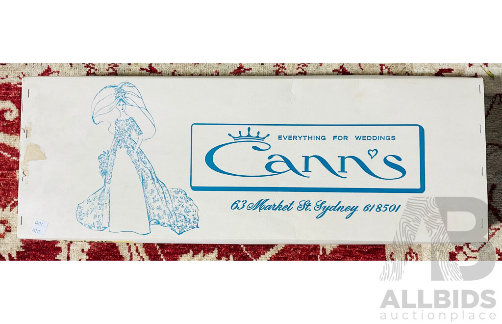 Vintage Cann’s Bridal Veil in Original Box