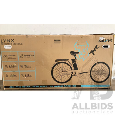 DAXYS LYNX Electric Bike  - ORP $1699.00