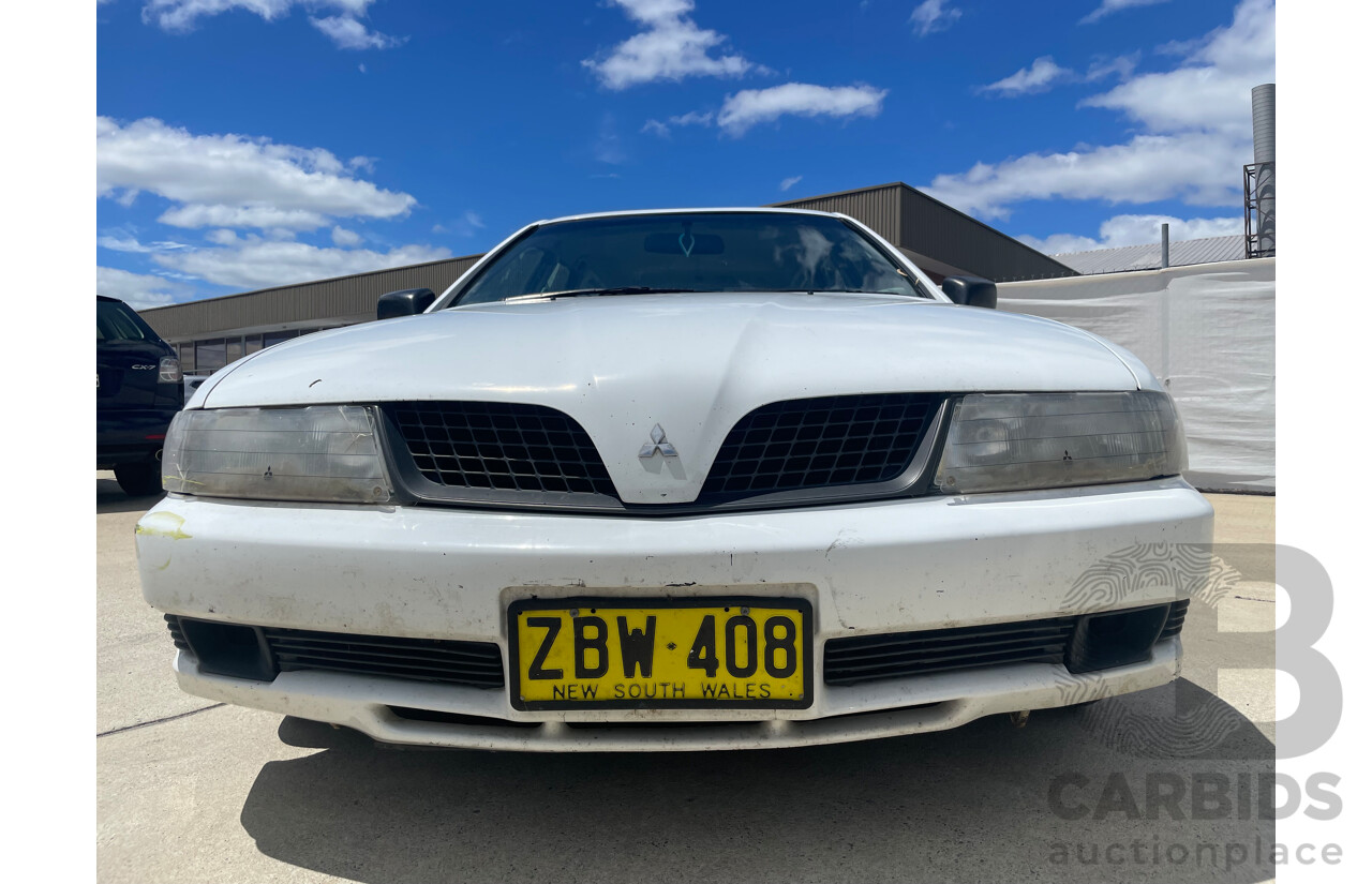 03/02 Mitsubishi Magna EXECUTIVE FWD TJ 4D Wagon White 3.5L